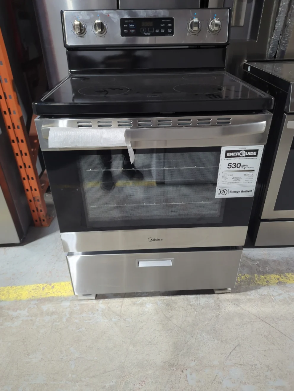 MER30B12ASSC - RANGES - Midea - Electric - Stainless Steel - Open Box - Image 2