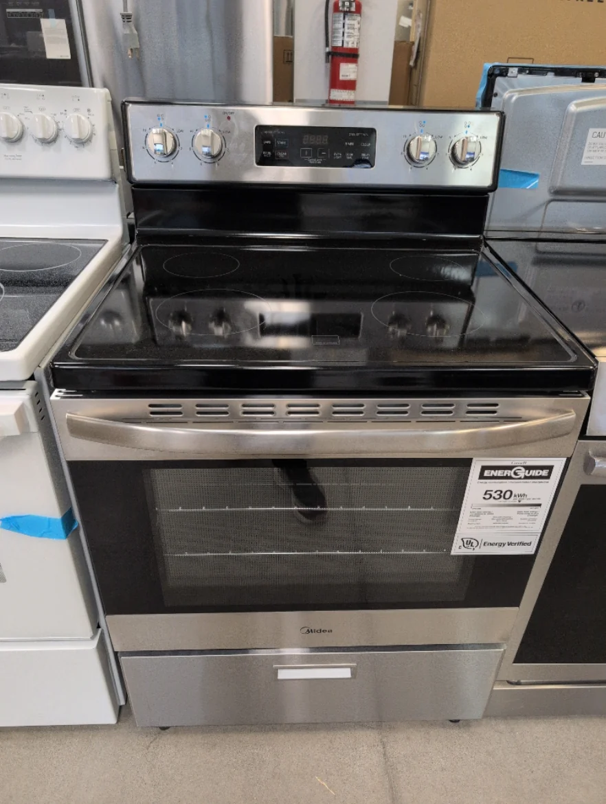 MER30B12ASSC - RANGES - Midea - Electric - Stainless Steel - Open Box - Image 2