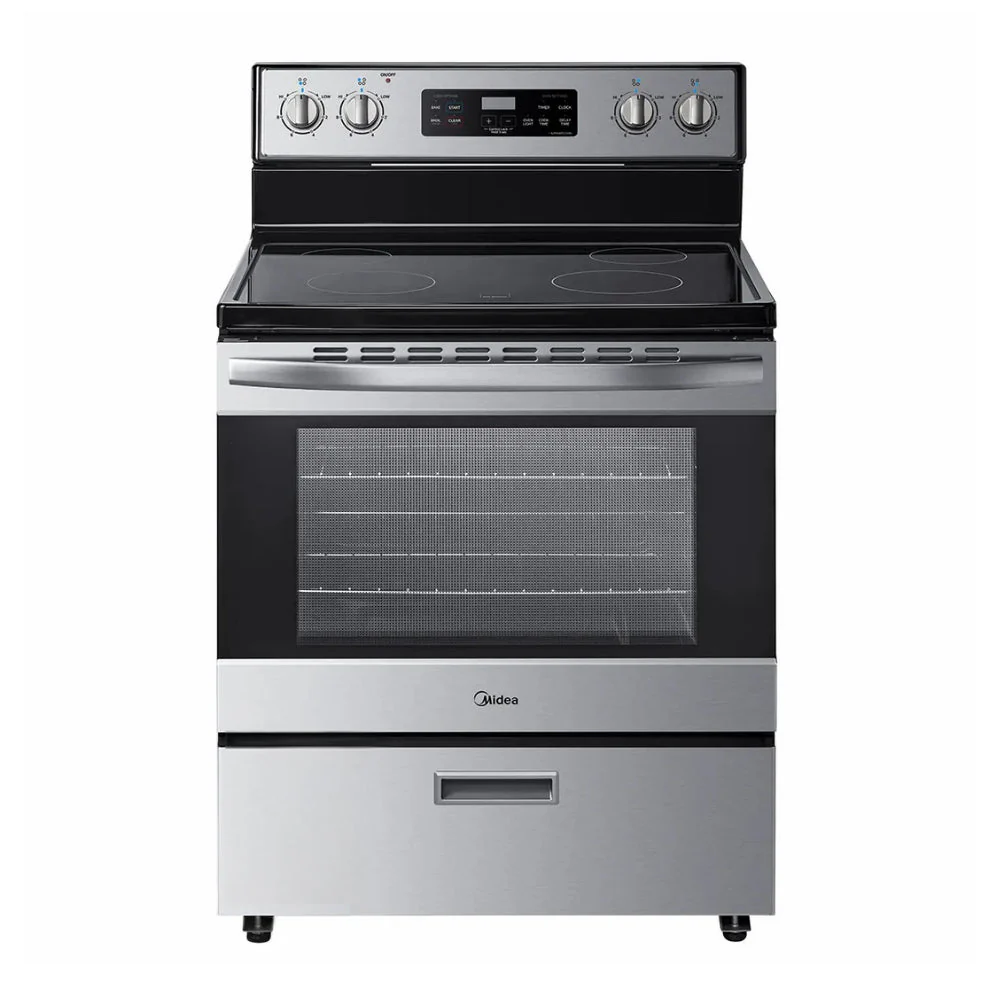MER30B12ASSC - RANGES - Midea - Electric - Stainless Steel - Open Box