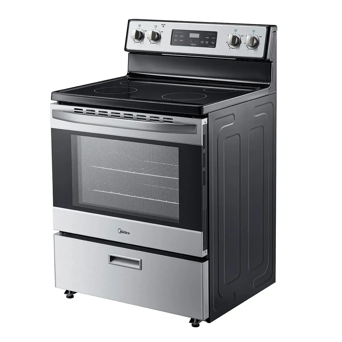 MER30B12ASSC - RANGES - Midea - Electric - Stainless Steel - Open Box - Image 4