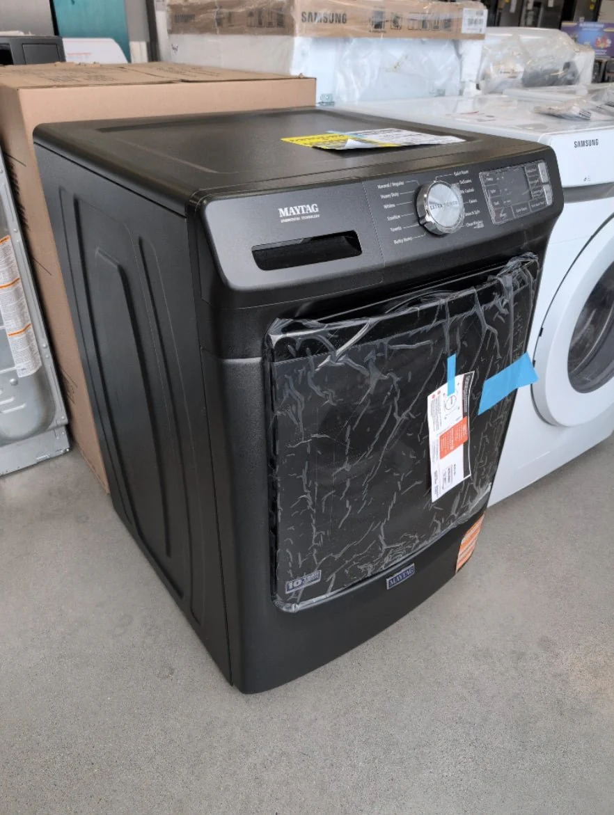 MHW6630MBK - WASHERS - Maytag - Front Loading - Volcano Black - Open Box - Image 2