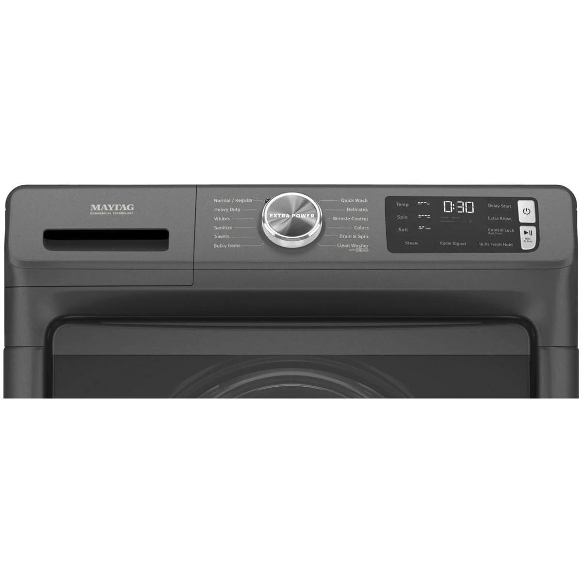 MHW6630MBK - WASHERS - Maytag - Front Loading - Volcano Black - Open Box - Image 5