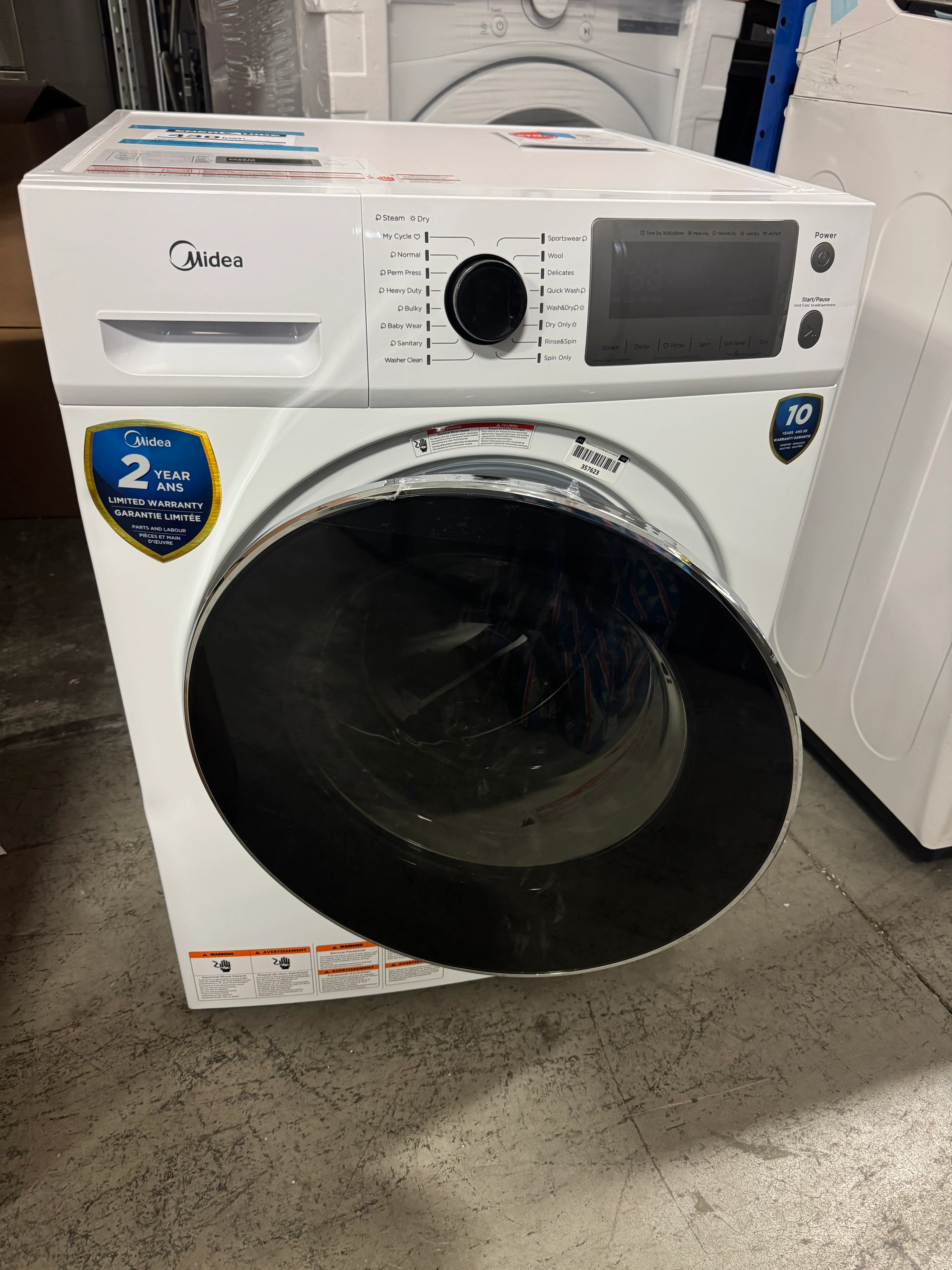 MLC31N4AWW - LAUNDRY CENTERS - Midea - All-In-One - Electric - White - Open Box - Image 3