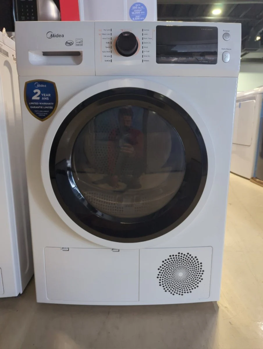 MLE27N4AWWC - DRYERS - Midea - Electric - White - Open Box - Image 2