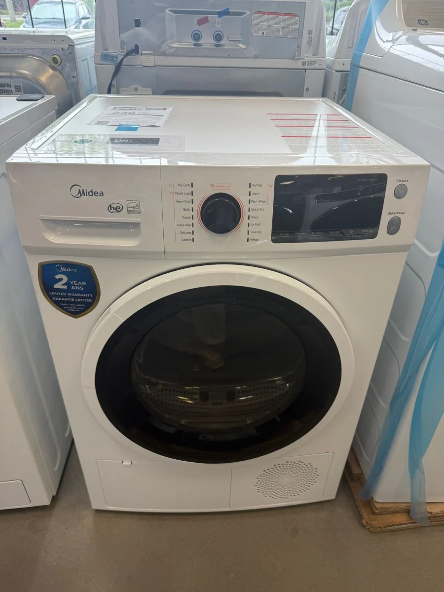MLE27N4AWWC - DRYERS - Midea - Electric - White - Open Box - Image 3