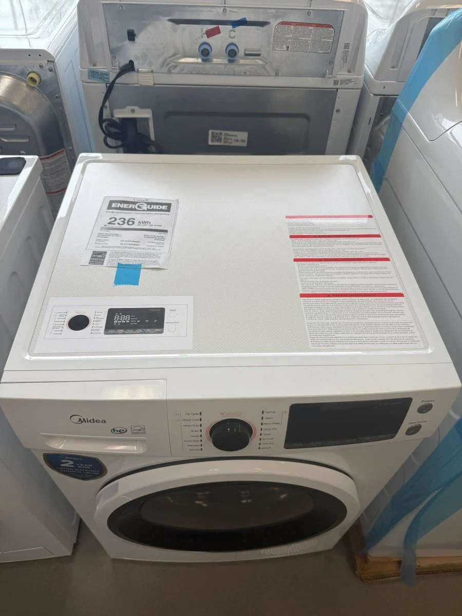 MLE27N4AWWC - DRYERS - Midea - Electric - White - Open Box - Image 4