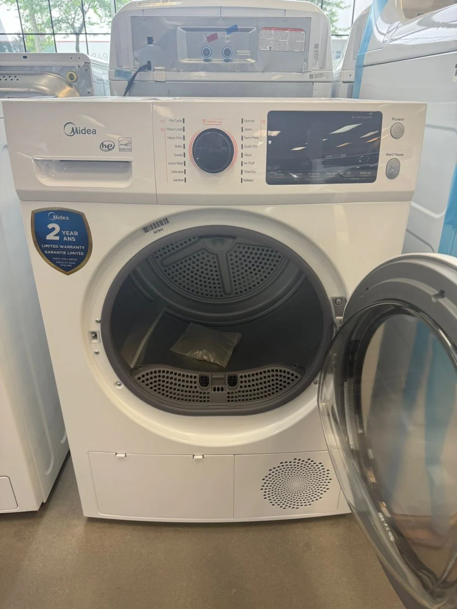 MLE27N4AWWC - DRYERS - Midea - Electric - White - Open Box - Image 5