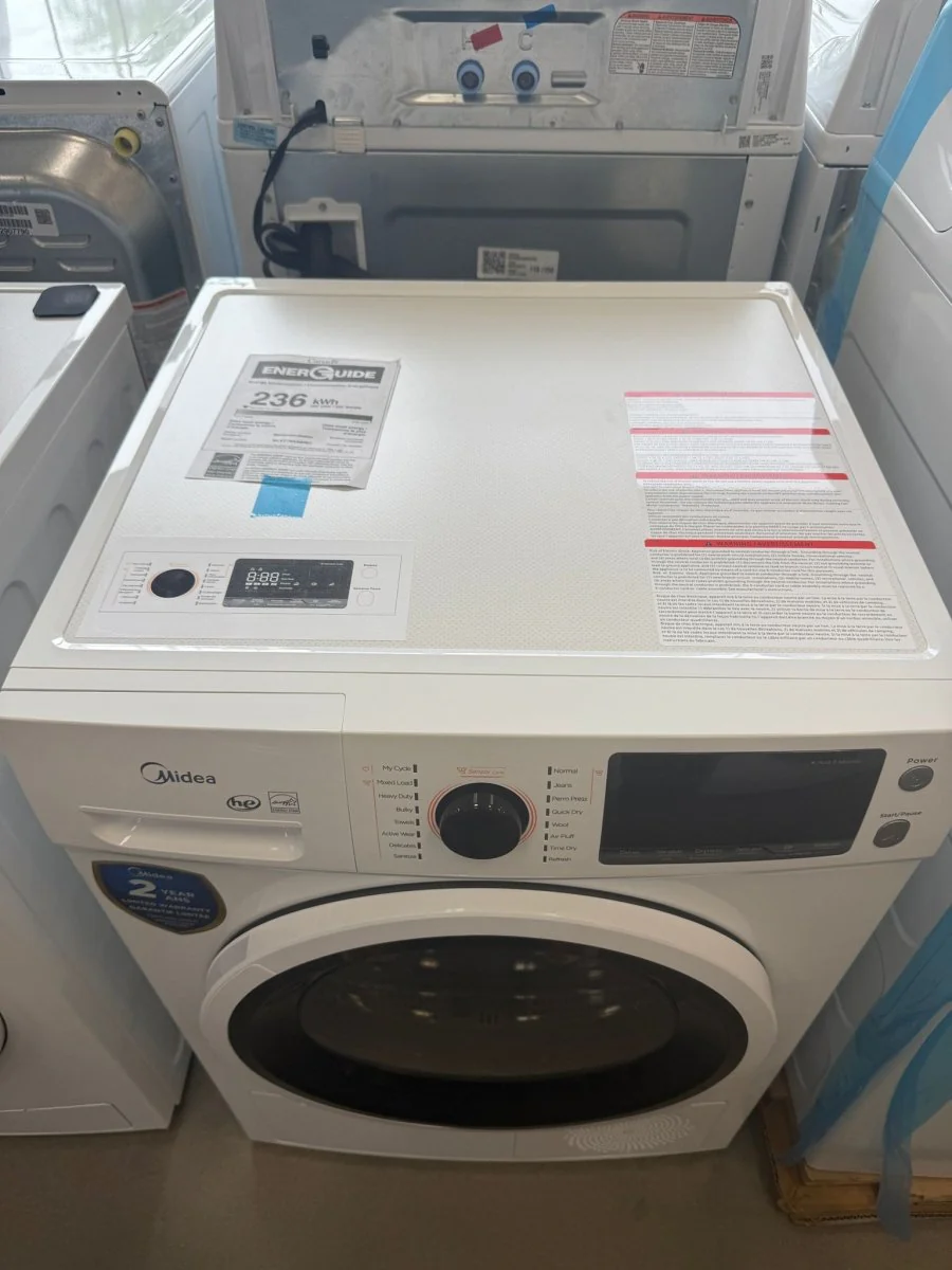 MLE27N4AWWC - DRYERS - Midea - Electric - White - Open Box - Image 6
