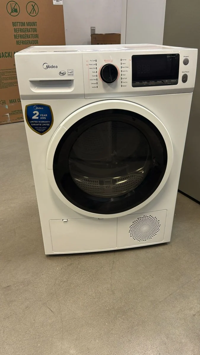 MLE27N4AWWC - DRYERS - Midea - Electric - White - Open Box - Image 2