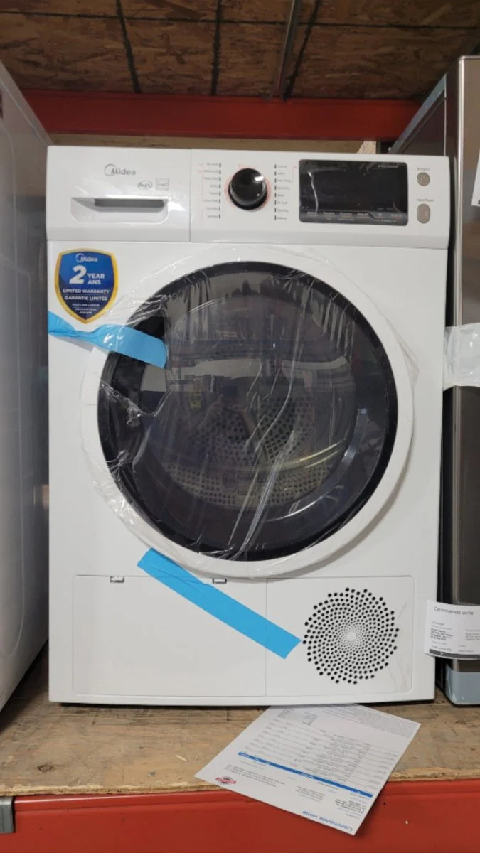 MLE27N4AWWC - DRYERS - Midea - Electric - White - Open Box - Image 2