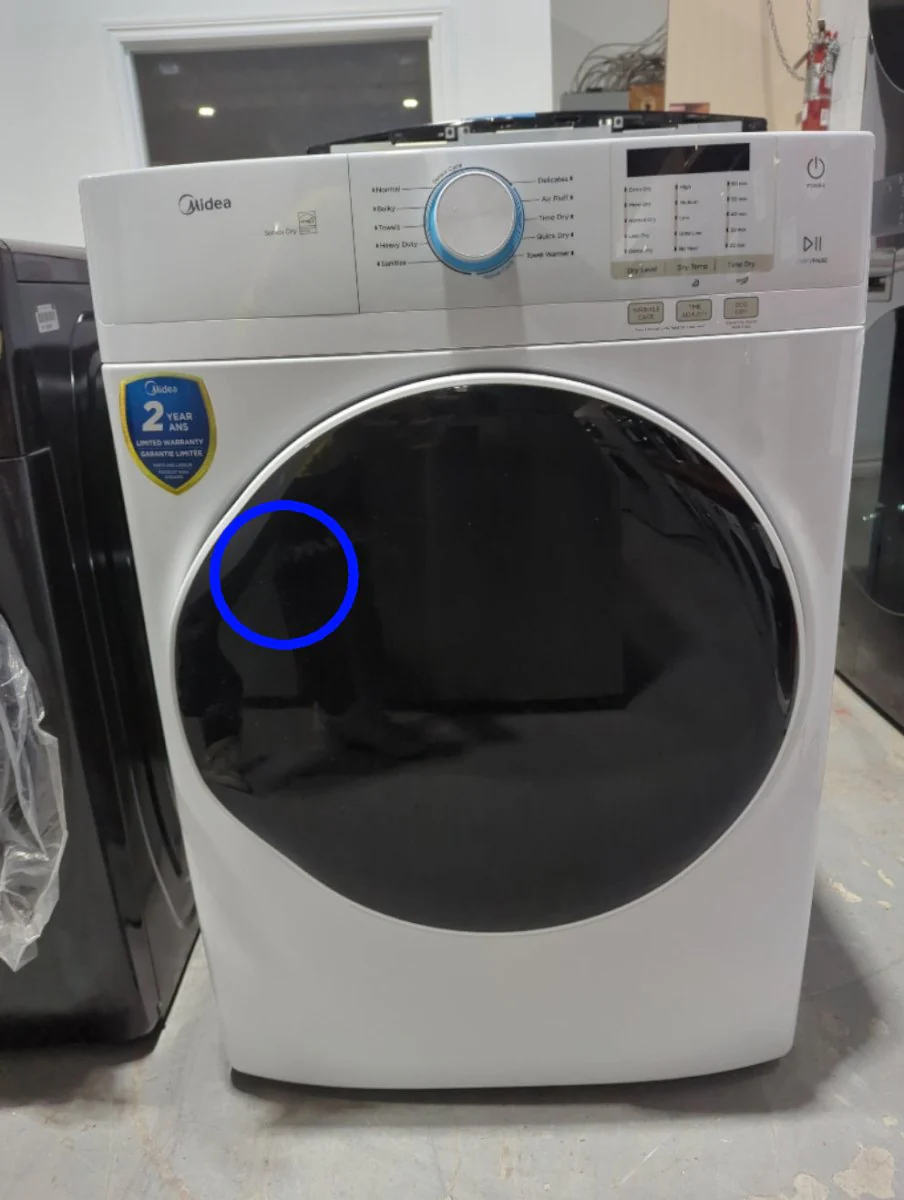 MLE52N5AWW - DRYERS - Midea - Electric - White - Open Box - Image 2