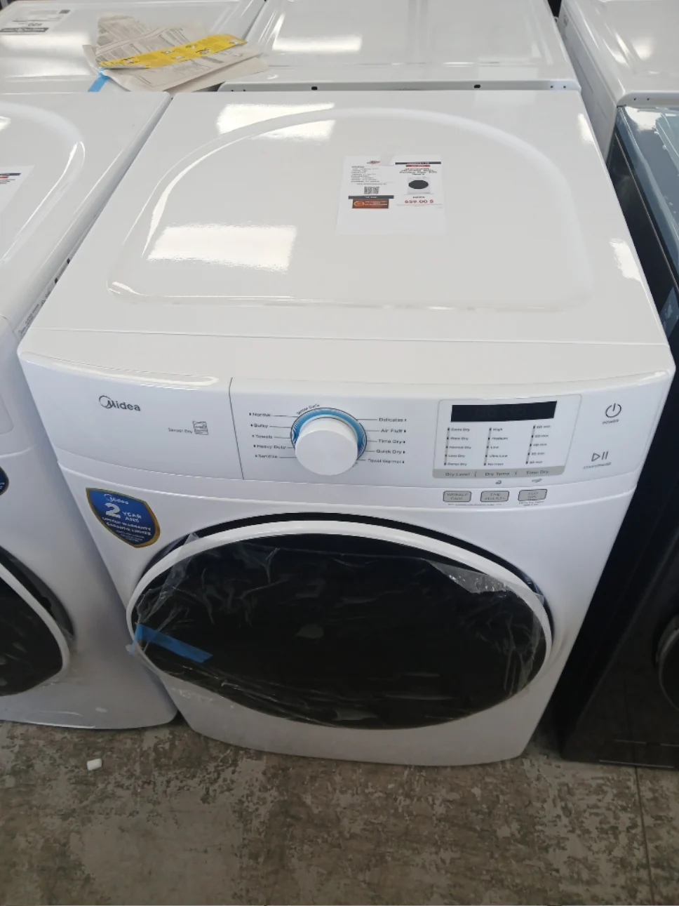 MLE52N5AWW - DRYERS - Midea - Electric - White - Open Box - Image 2