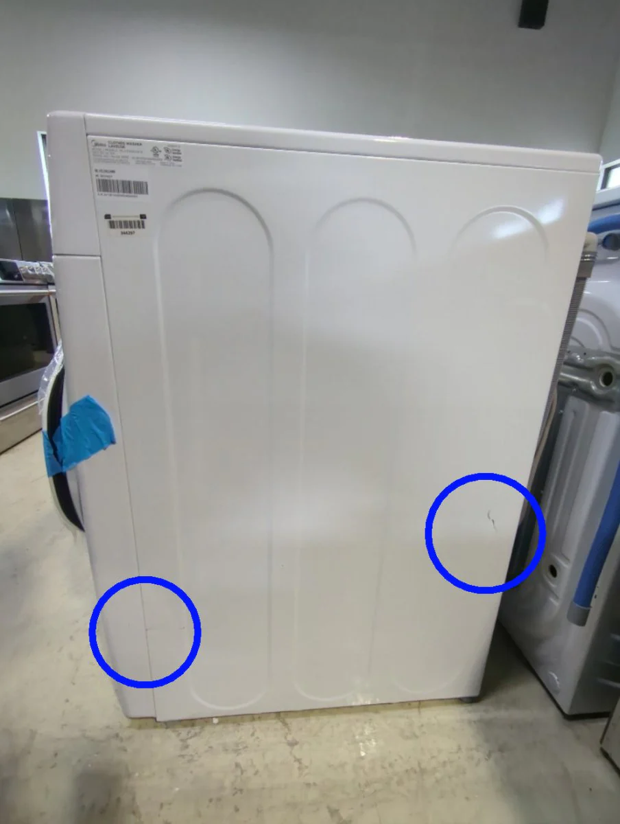 MLH52N5AWW - WASHERS - Midea - Front Loading - White - Open Box - Image 4