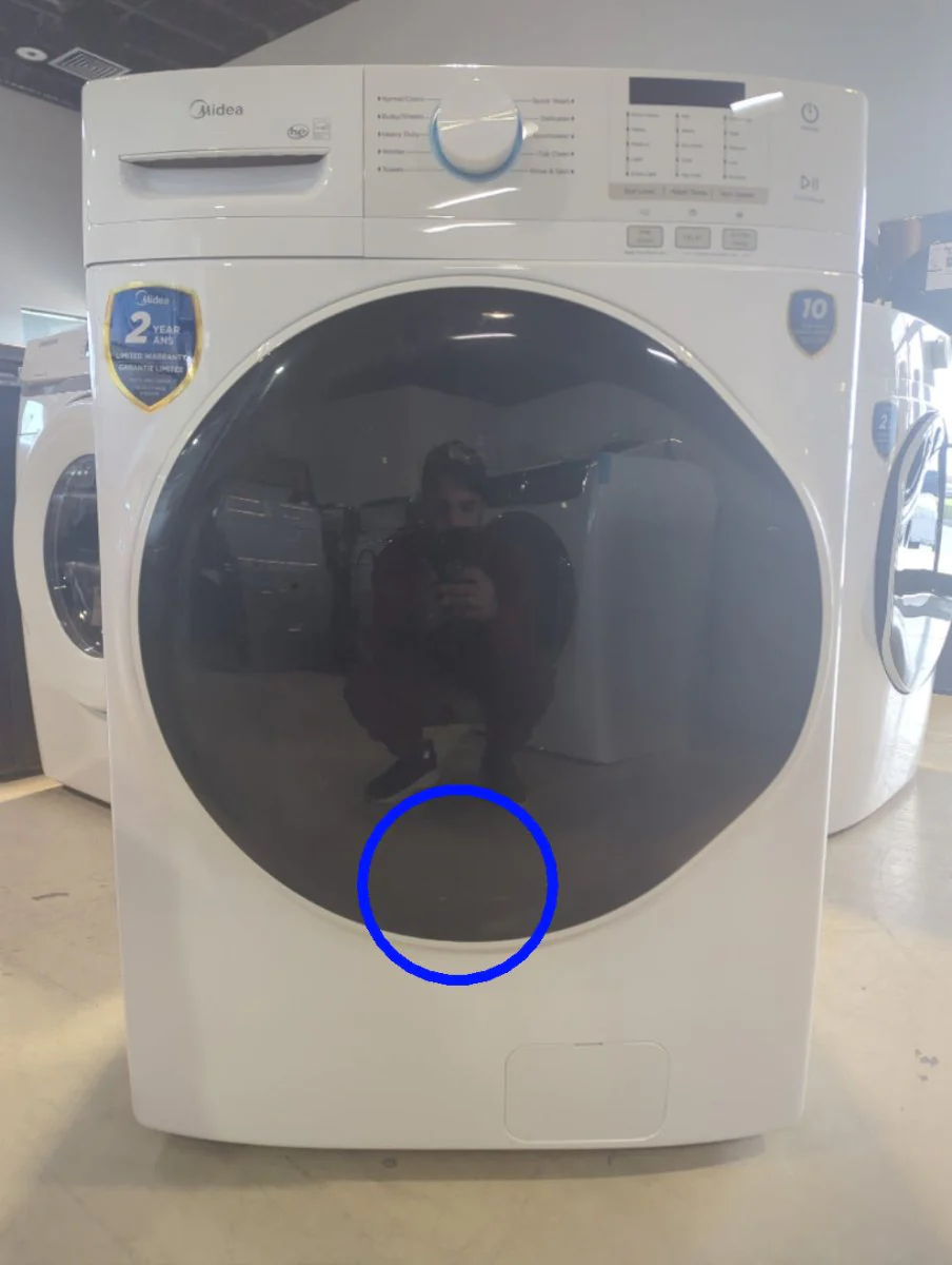 MLH52N5AWW - WASHERS - Midea - Front Loading - White - Open Box - Image 2