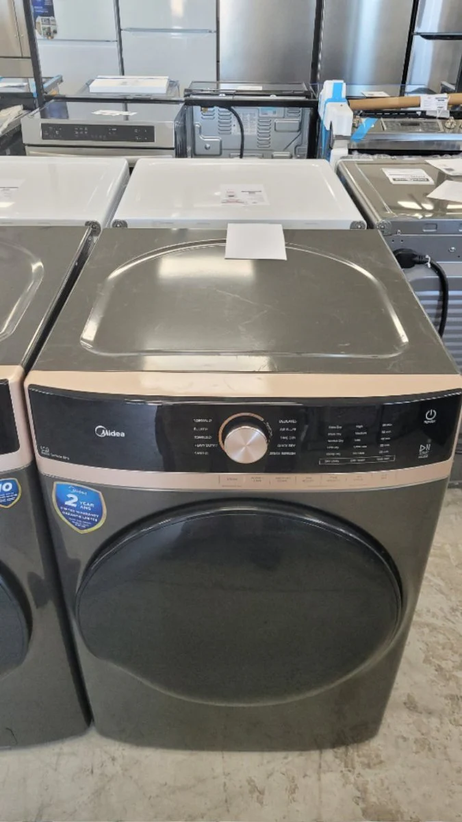 MLHE52S6BGG - DRYERS - Midea - Electric - Metallic Grey - Open Box - Image 2