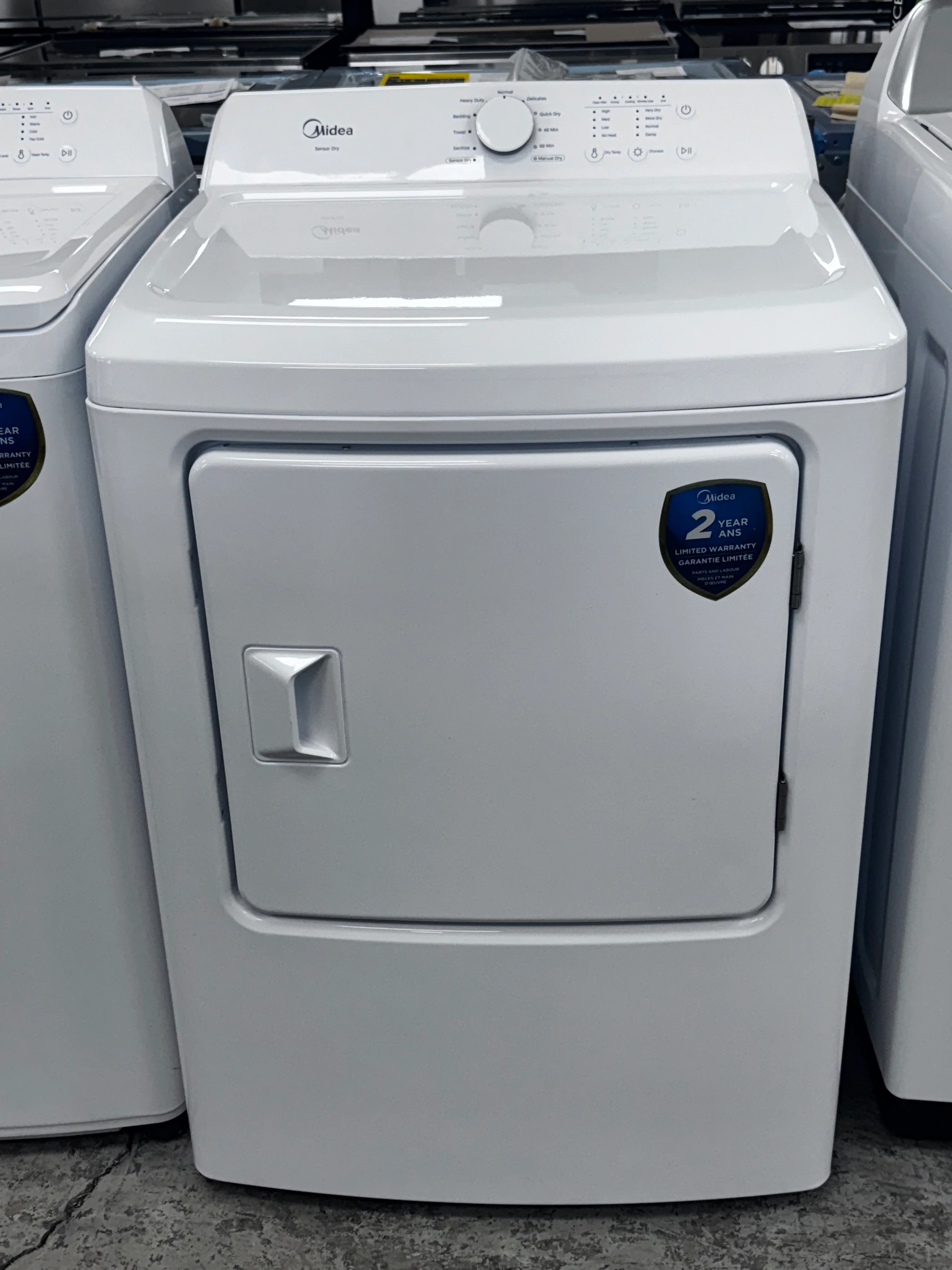MLTE42A2BWW - DRYERS - Midea - Electric - White - Open Box - Image 2