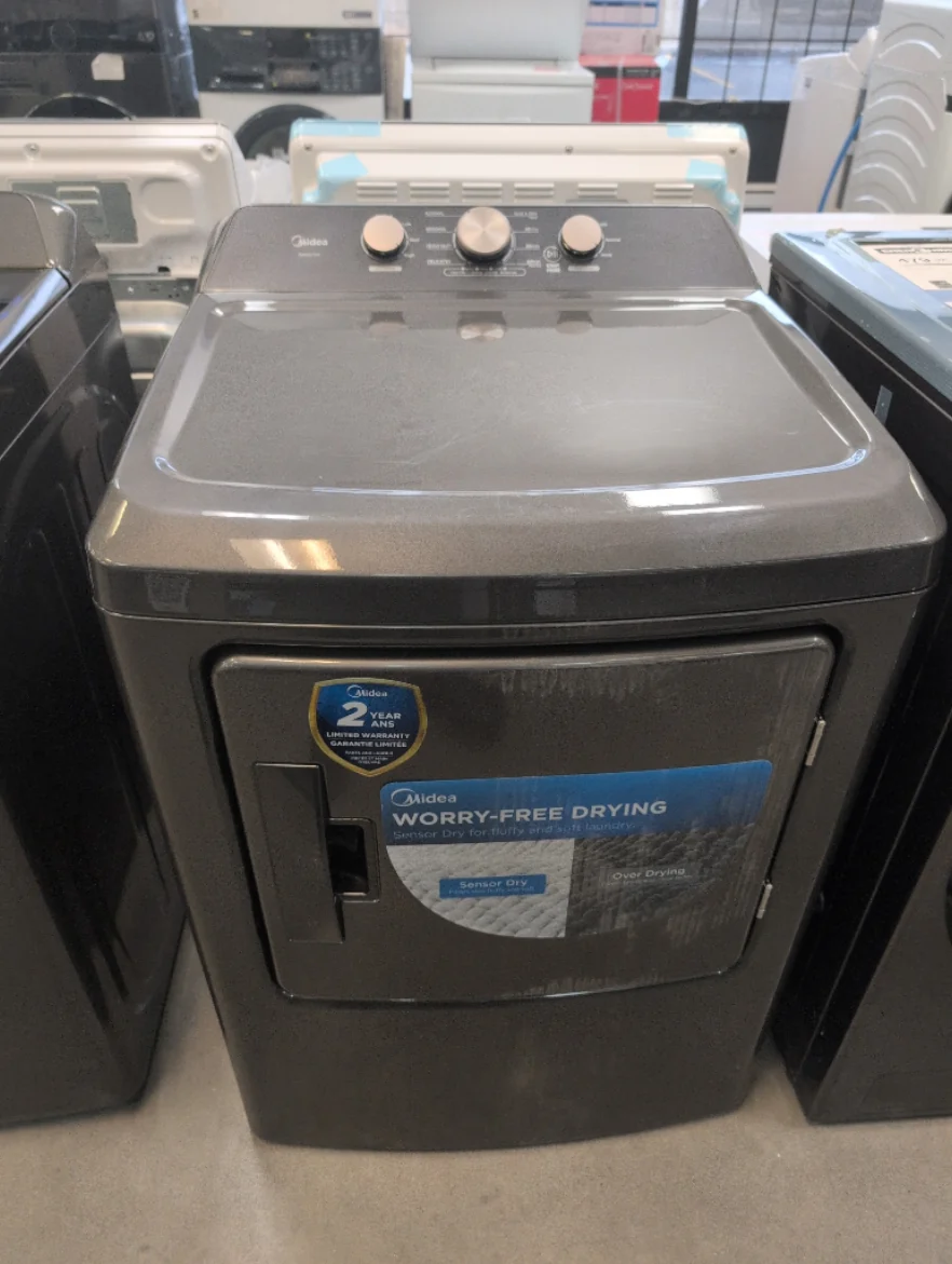 MLTE47A5BGG - DRYERS - Midea - Electric - Metallic Grey - Open Box - Image 2