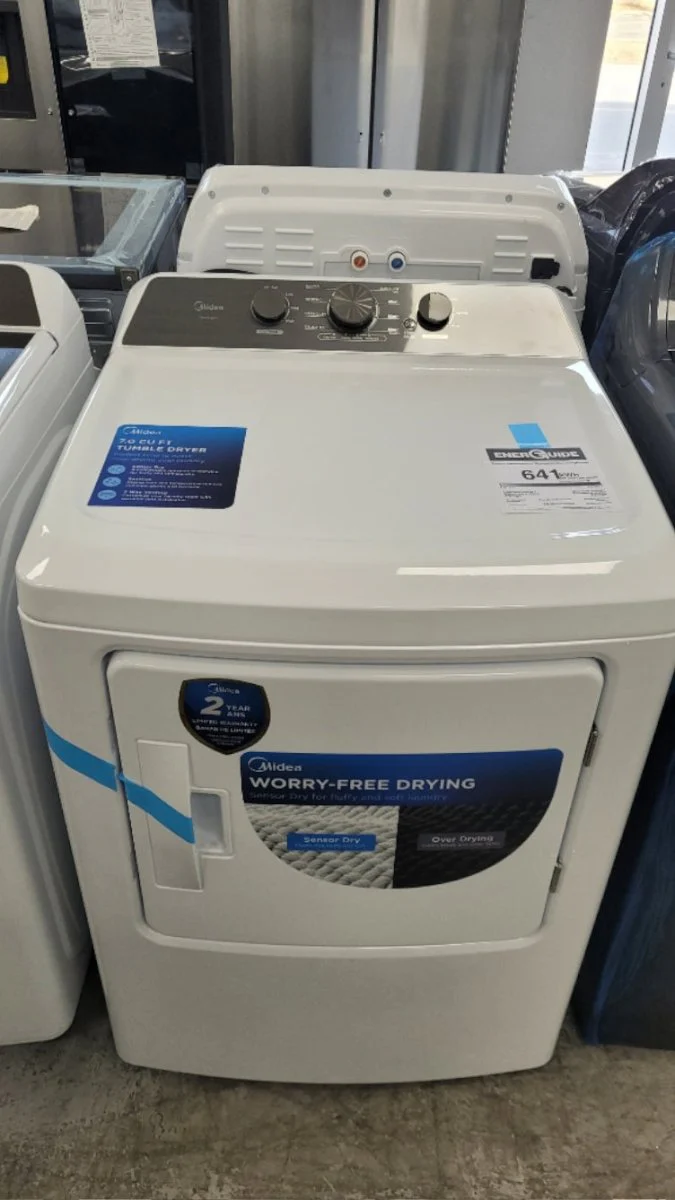 MLTE47A5BWW - DRYERS - Midea - Electric - White - Open Box - Image 2