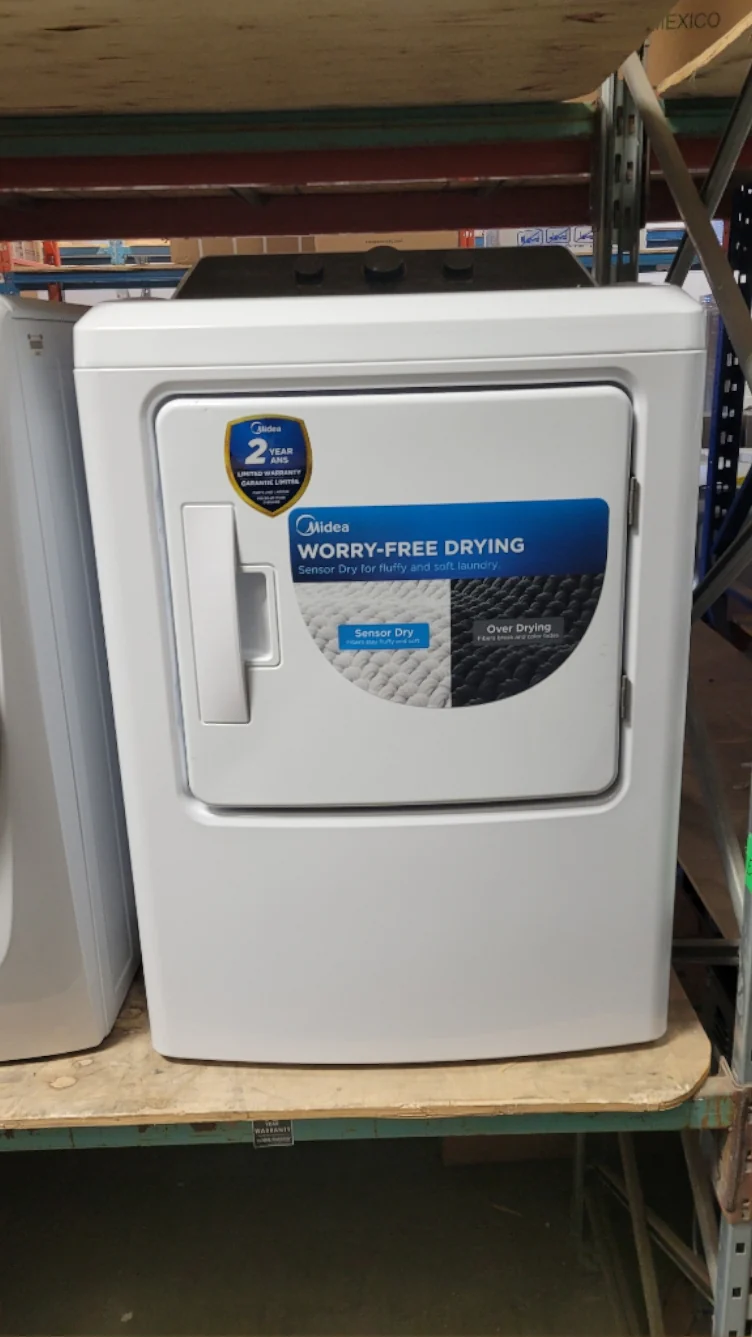 MLTE47A5BWW - DRYERS - Midea - Electric - White - Open Box - Image 2