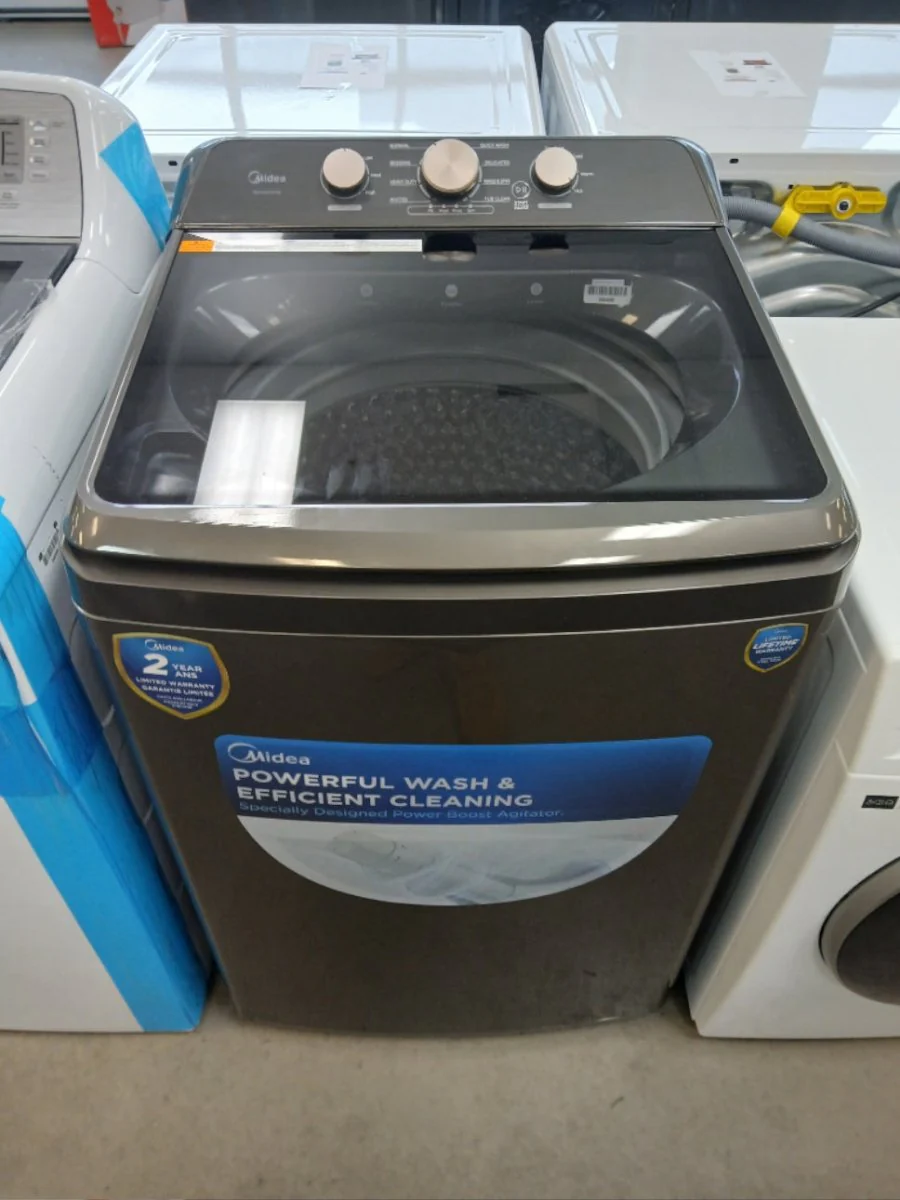 MLTW47A5BGG - WASHERS - Midea - Top Loading - Metallic Grey - Open Box - Image 2