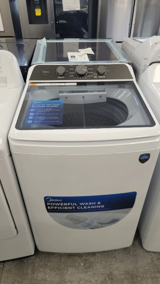 MLTW47A5BWW - WASHERS - Midea - Top Loading - White - Open Box - Image 2