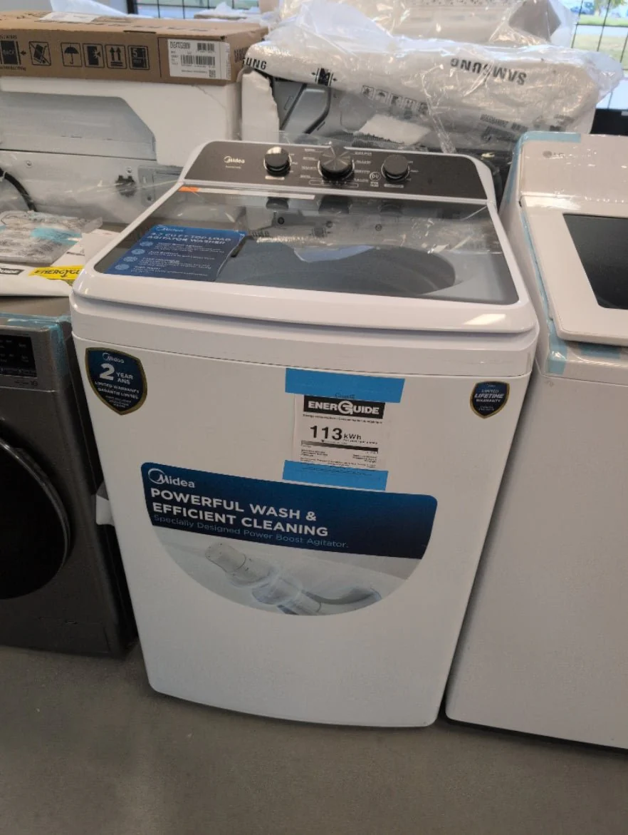 MLTW47A5BWW - WASHERS - Midea - Top Loading - White - Open Box - Image 2