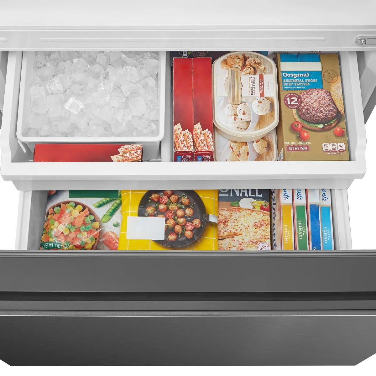 MRB23D5AST - REFRIGERATORS - Midea - Bottom Freezer - Stainless Steel - Open Box - Image 4