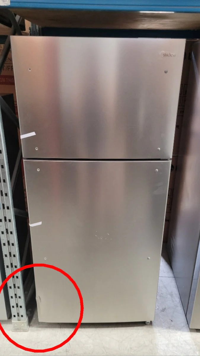 MRT18B2ASL - REFRIGERATORS - Midea - Top Freezer - Stainless Steel - Open Box - Image 3