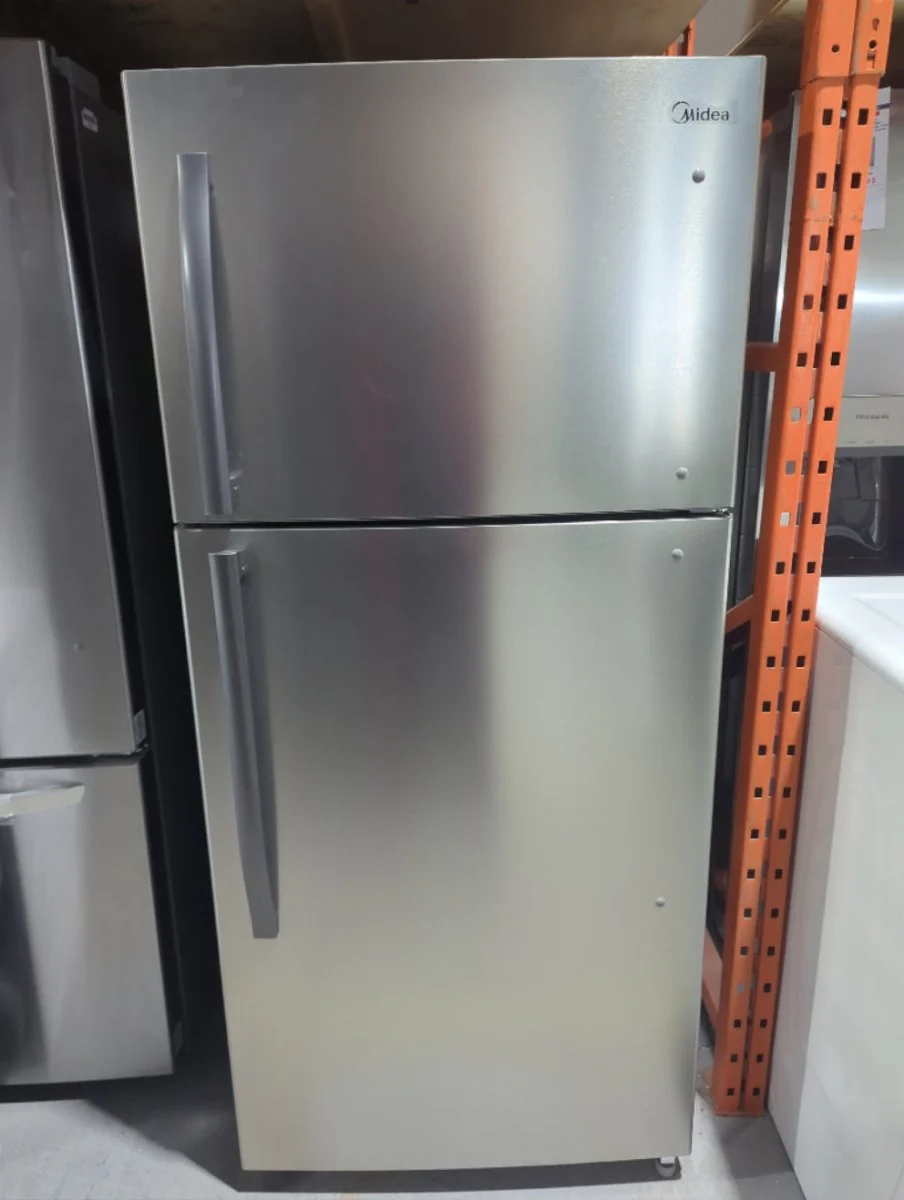 MRT18B2ASL - REFRIGERATORS - Midea - Top Freezer - Stainless Steel - Open Box - Image 2