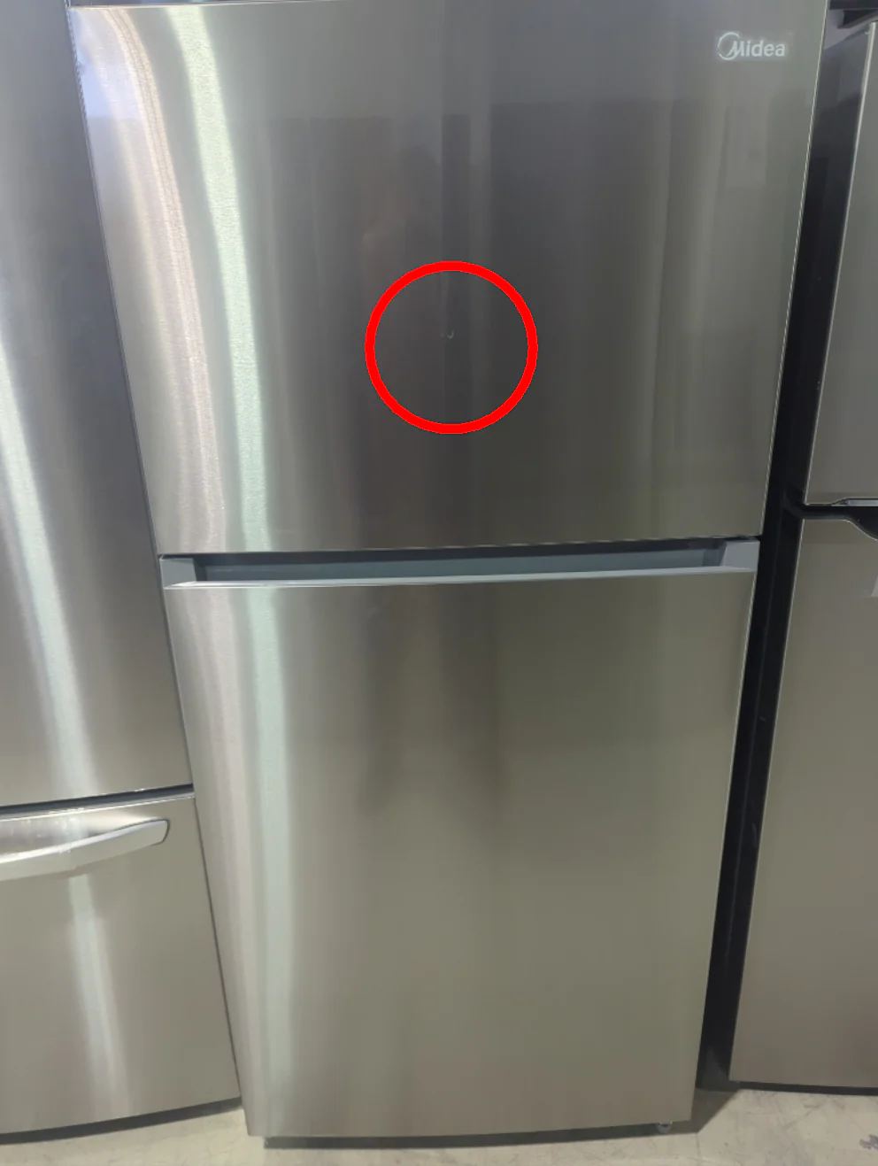 MRT21D2BST - REFRIGERATORS - Midea - Top Freezer - Stainless Steel - Open Box - Image 2