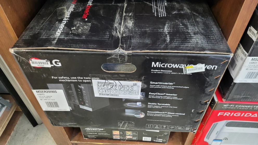 MSER2090S - MICROWAVES OVENS - LG - Countertop - Black - Open Box - Image 2
