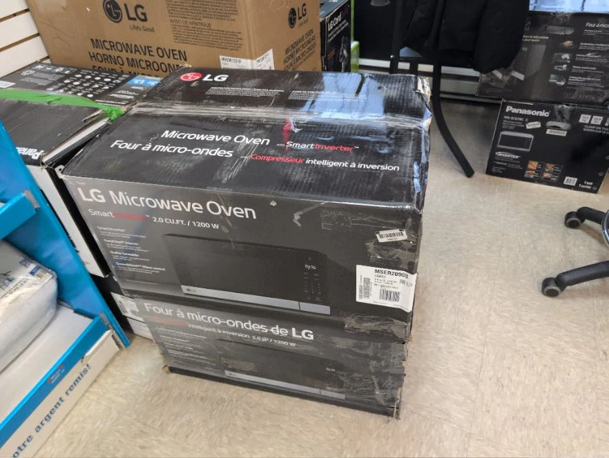 MSER2090S - MICROWAVES OVENS - LG - Countertop - Black - Open Box - Image 3