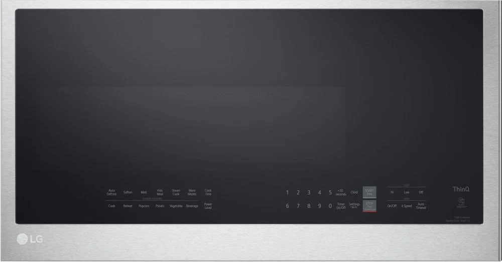MVEL2033F - MICROWAVES OVENS - LG - Over-The-Range - Stainless Steel - Open Box