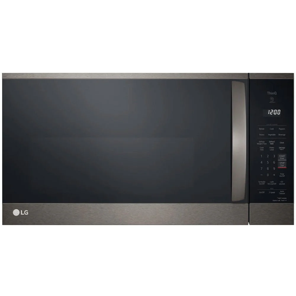 MVEM1825D - MICROWAVES OVENS - LG - Over-The-Range - Black Stainless - Open Box