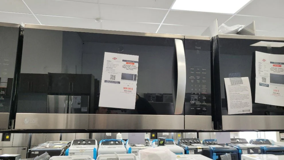 MVEM1825F - MICROWAVES OVENS - LG - Over-The-Range - Stainless Steel - Open Box - Image 2