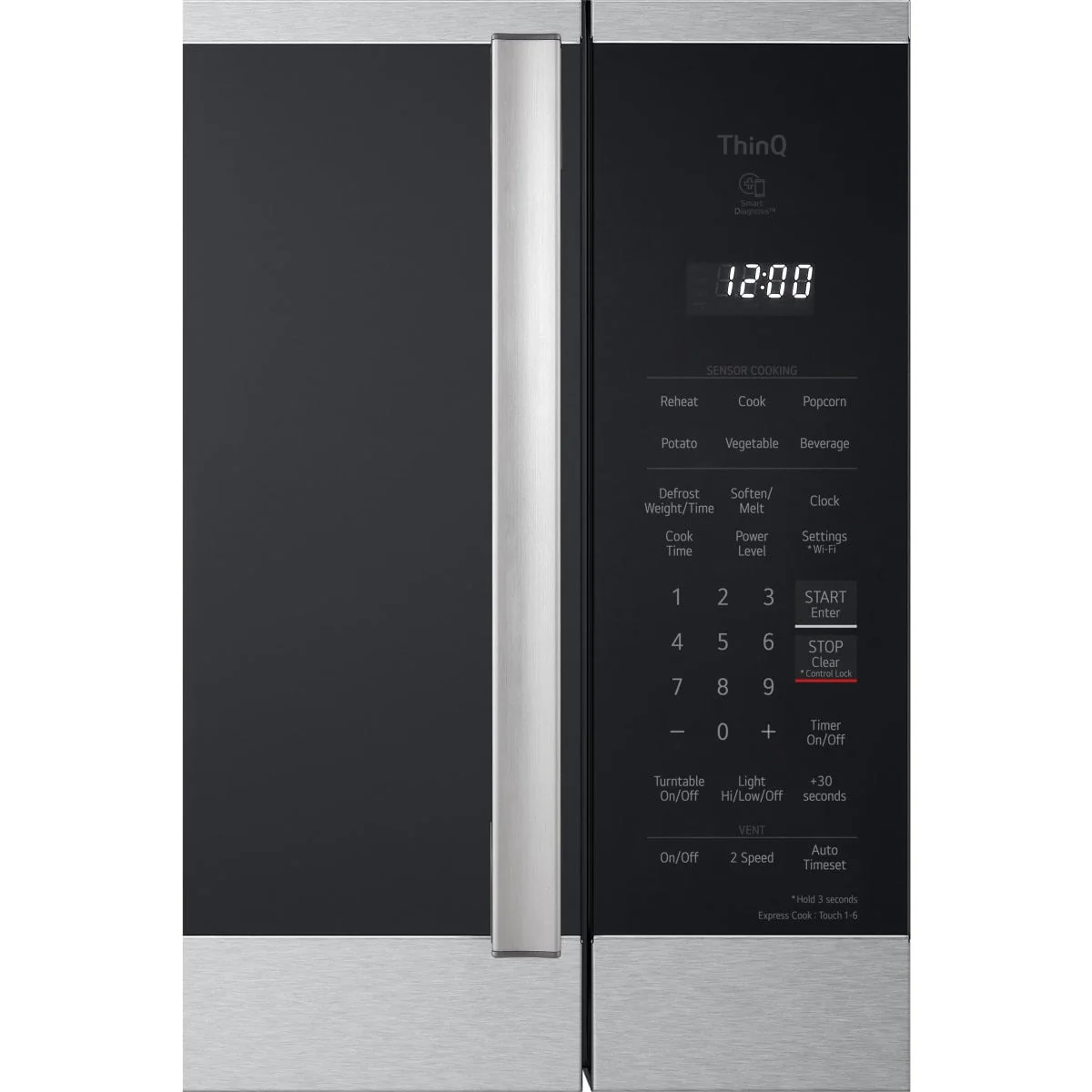 MVEM1825X - MICROWAVES OVENS - LG - Over-The-Range - Stainless Steel - Open Box - Image 5