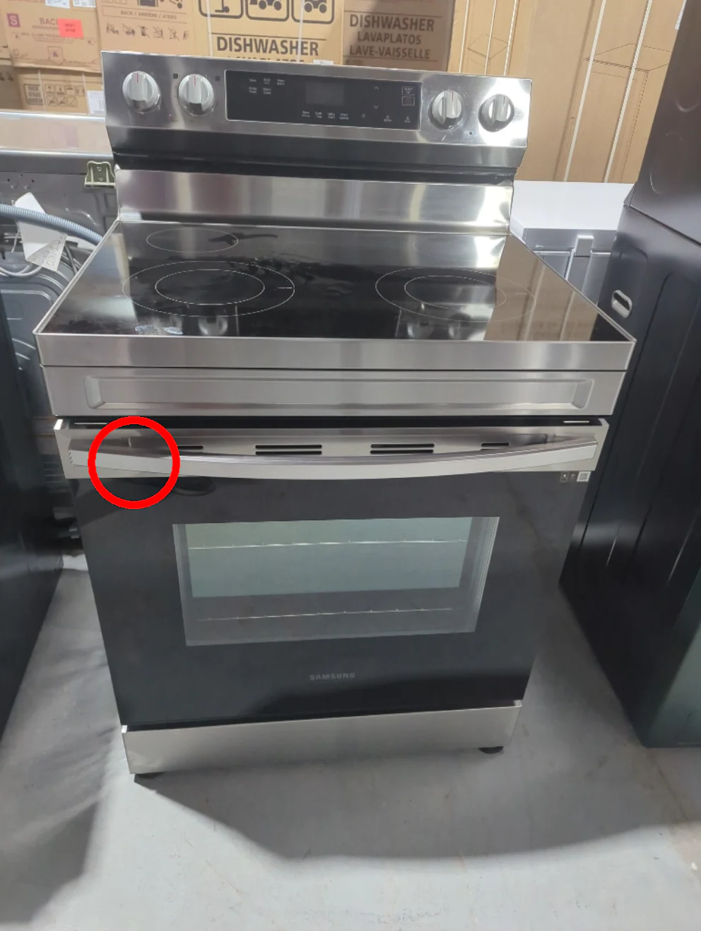 NE63A6111SS - RANGES - Samsung - Electric - Stainless Steel - Open Box - Image 2