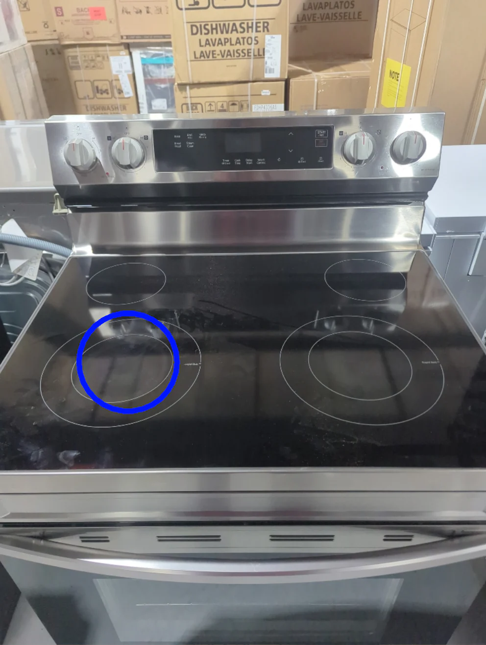 NE63A6111SS - RANGES - Samsung - Electric - Stainless Steel - Open Box - Image 3