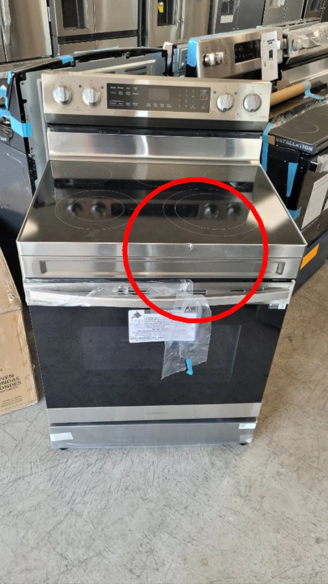 NE63A6511SS - RANGES - Samsung - Electric - Stainless Steel - Open Box - Image 3