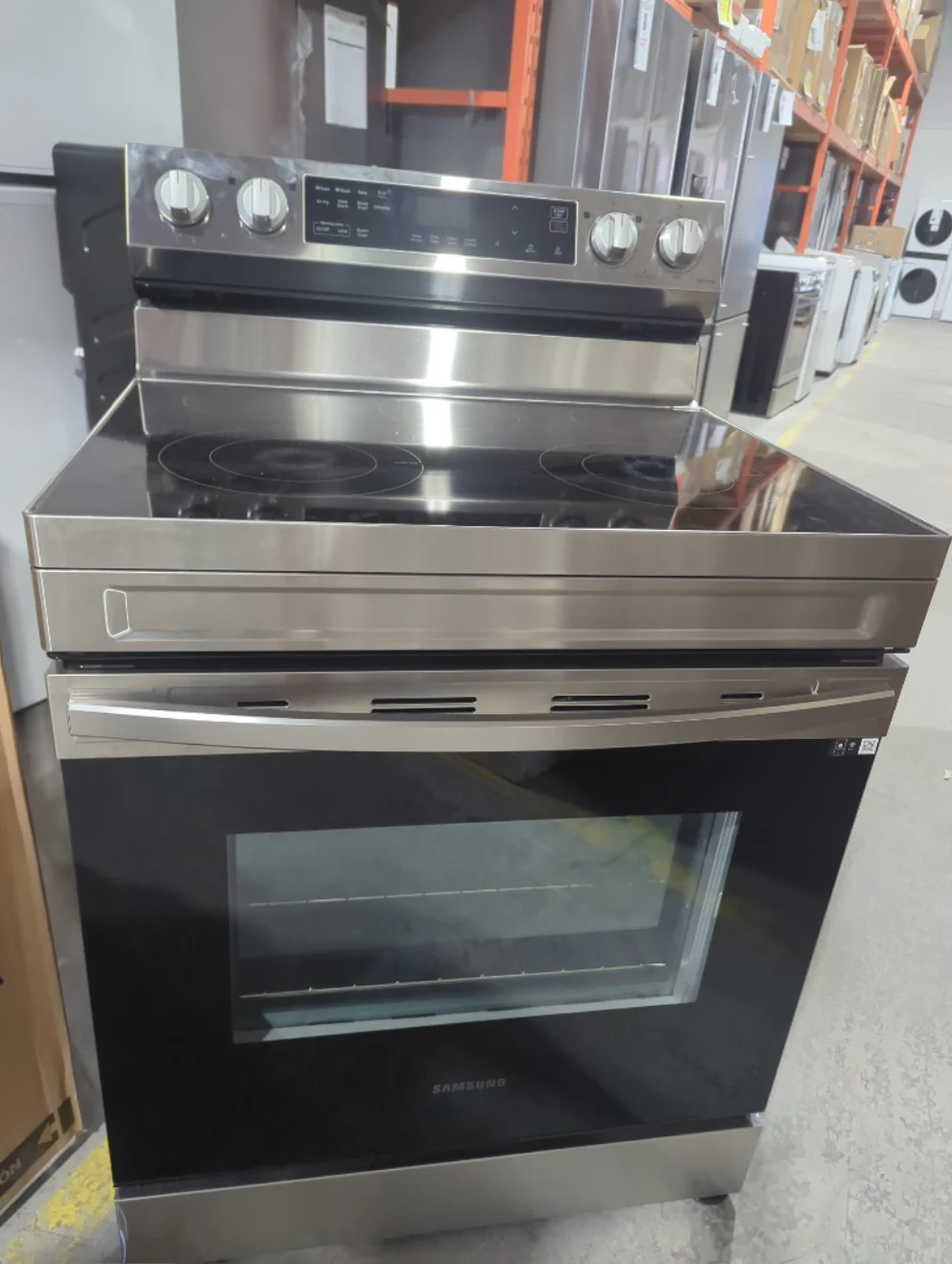 NE63A6515SS - RANGES - Samsung - Electric - Stainless Steel - Open Box - Image 2