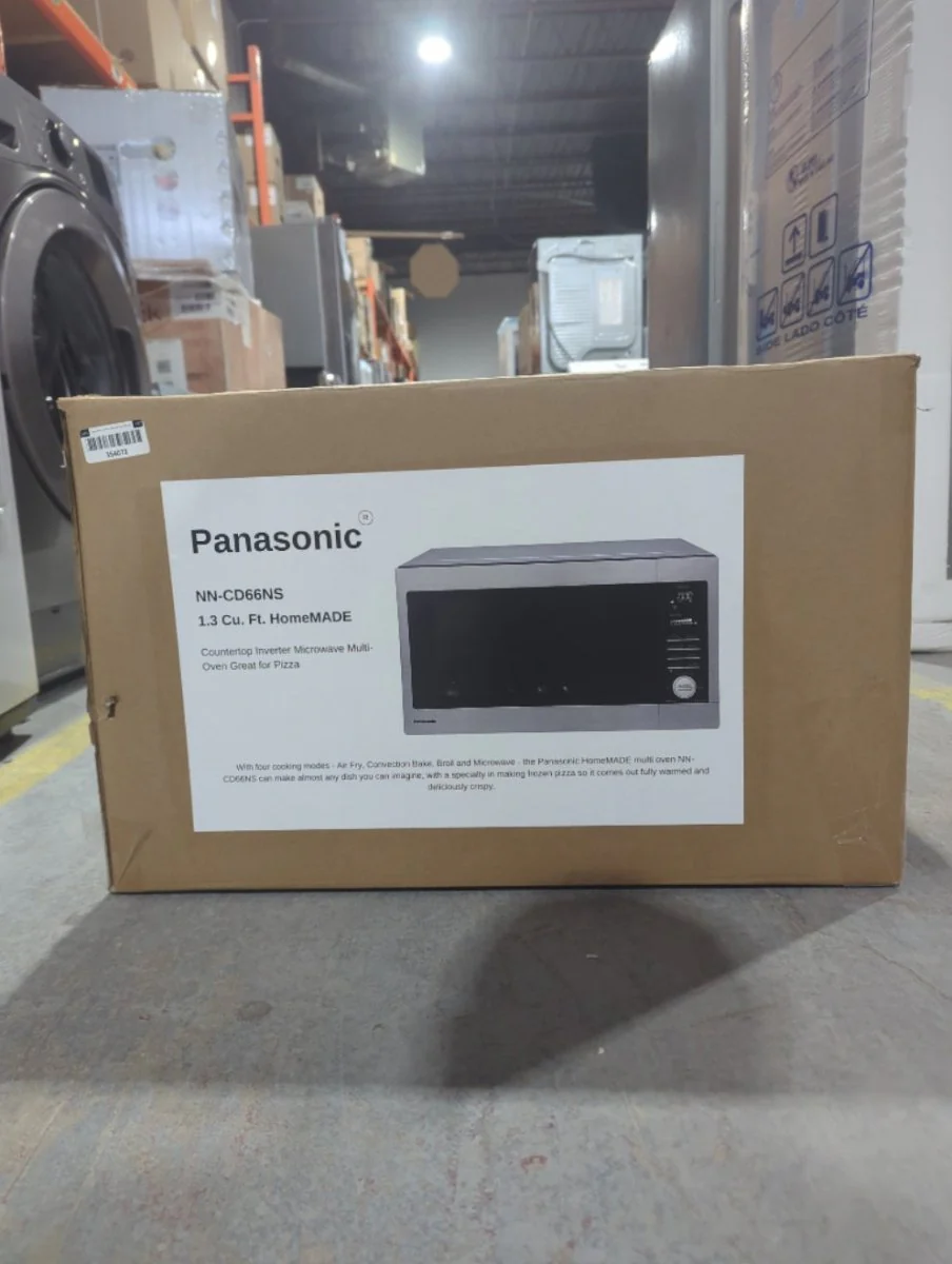 NN-CD66NS - MICROWAVES OVENS - Panasonic - Countertop - Stainless Steel - Open Box - Image 2