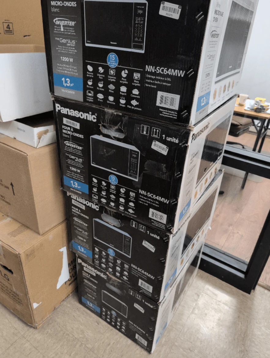 NNSC64MW - MICROWAVES OVENS - Panasonic - Countertop - White - Open Box - Image 2