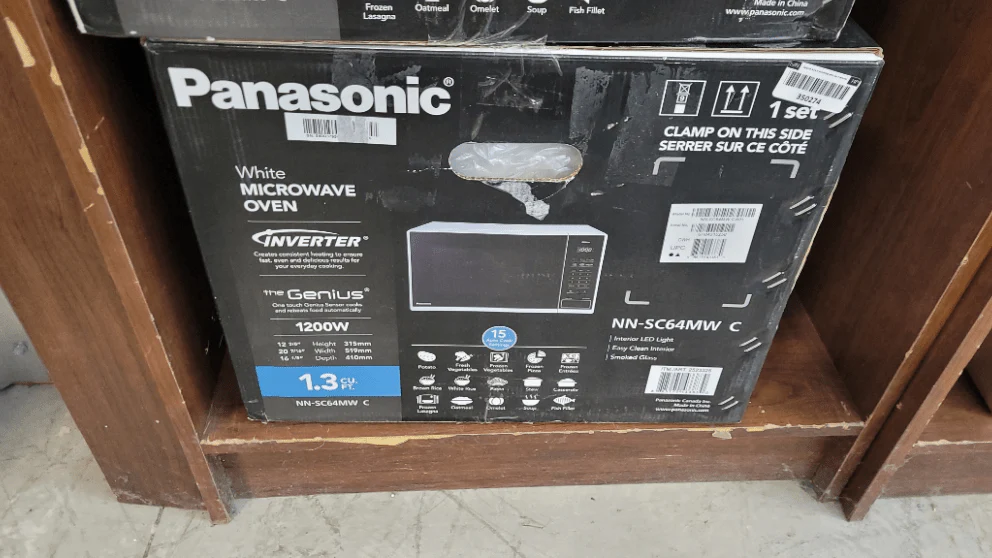NNSC64MW - MICROWAVES OVENS - Panasonic - Countertop - White - Open Box - Image 2