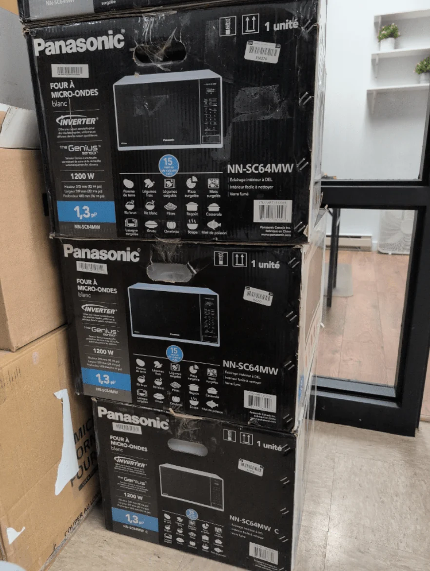 NNSC64MW - MICROWAVES OVENS - Panasonic - Countertop - White - Open Box - Image 2
