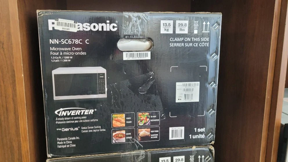 NNSC678CC - MICROWAVES OVENS - Panasonic - Countertop - Stainless Steel - Open Box - Image 2