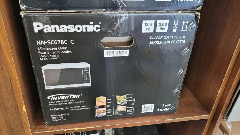 NNSC678CC - MICROWAVES OVENS - Panasonic - Countertop - Stainless Steel - Open Box - Image 2