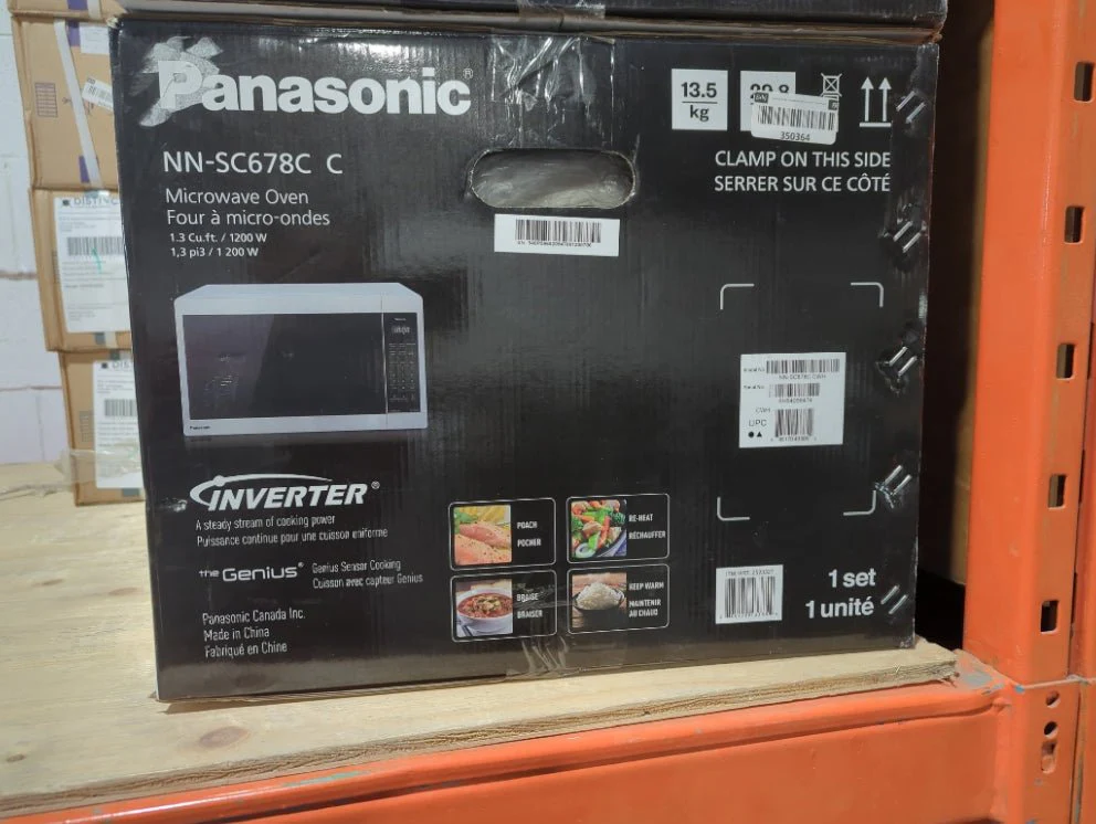 NNSC678CC - MICROWAVES OVENS - Panasonic - Countertop - Stainless Steel - Open Box - Image 2
