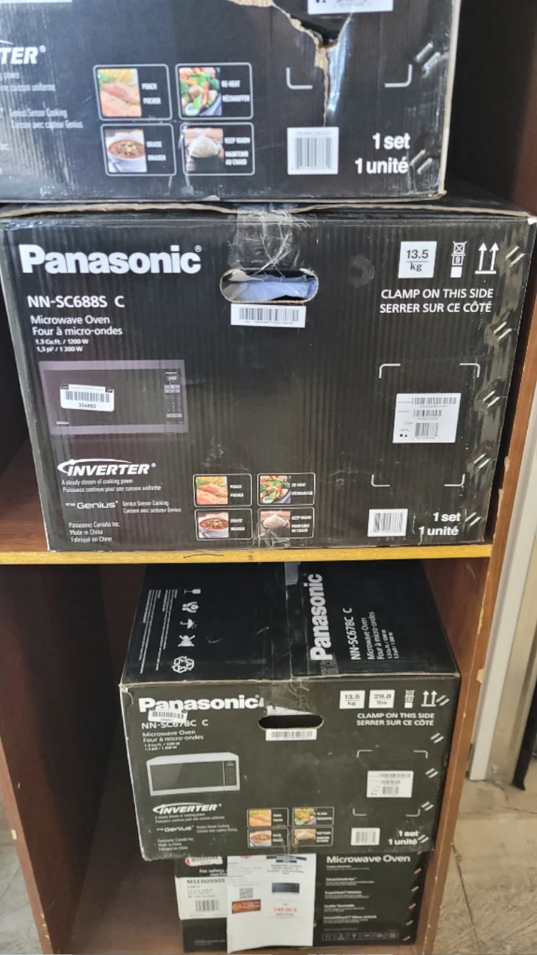 NNSC678CC - MICROWAVES OVENS - Panasonic - Countertop - Stainless Steel - Open Box - Image 2