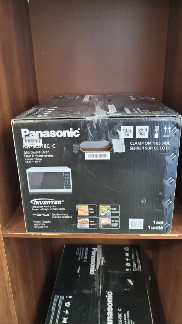 NNSC678CC - MICROWAVES OVENS - Panasonic - Countertop - Stainless Steel - Open Box - Image 2