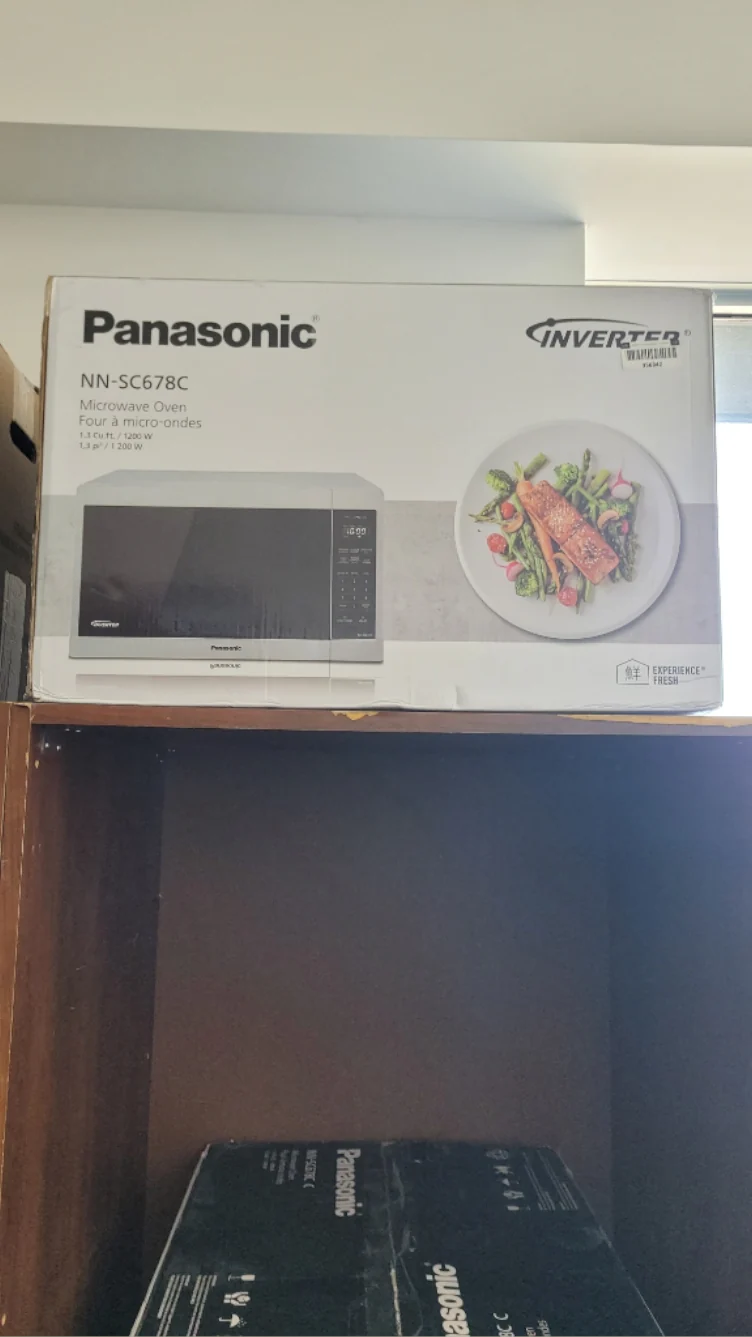 NNSC678CC - MICROWAVES OVENS - Panasonic - Countertop - Stainless Steel - Open Box - Image 2